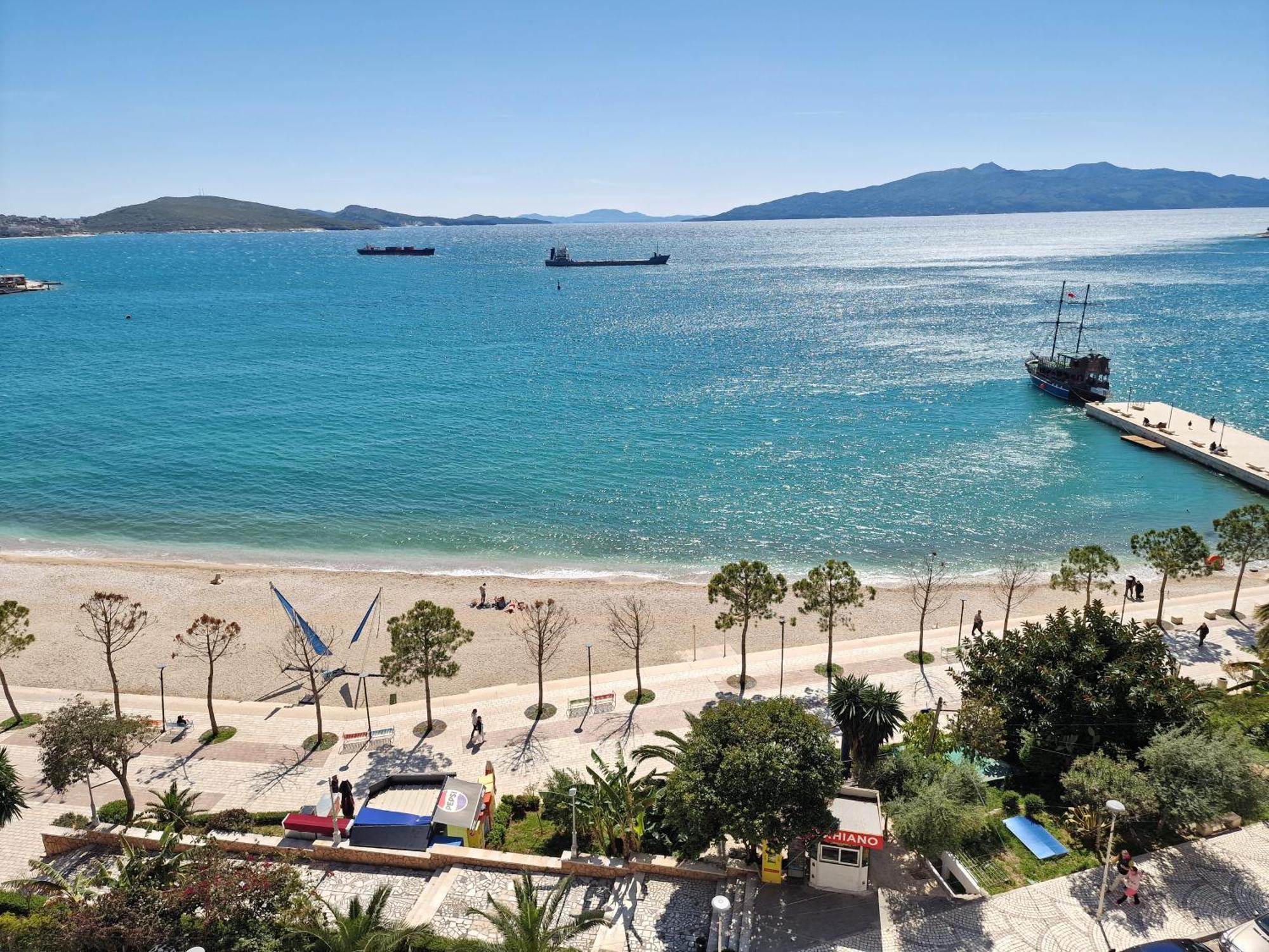 Beachfront Apartment Sarandë 외부 사진